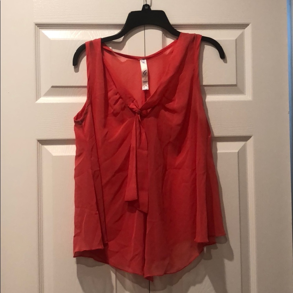 Bright Pink Dress Tank Top